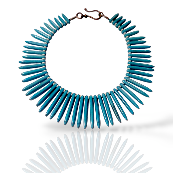 Turquoise Ethnic Neck Piece