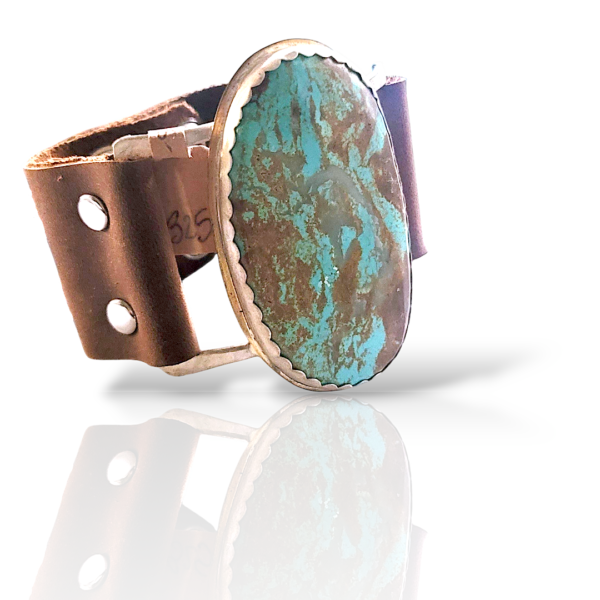 #8 Turquoise Harness Cuff