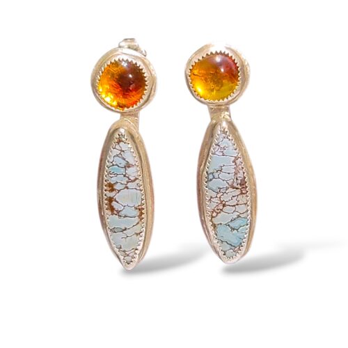 Amber & Gobi Turquoise